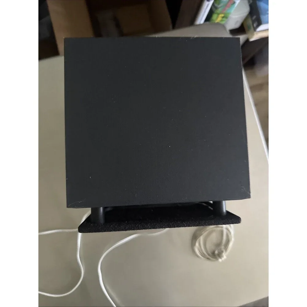 Single Sony SS-MB100H Bookshelf Speaker - 100W 8 Ohm - Untested Cords Not Intact